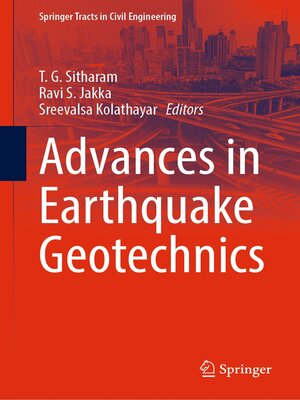 cover image of Advances in Earthquake Geotechnics